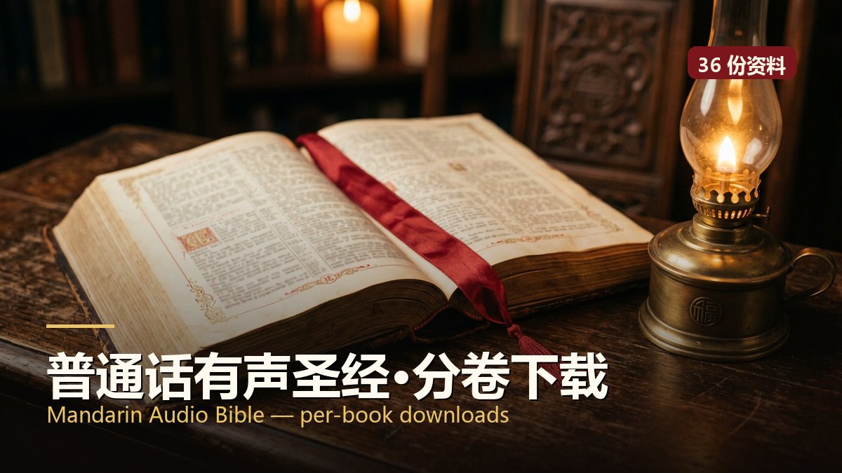 普通话有声圣经·分卷下载