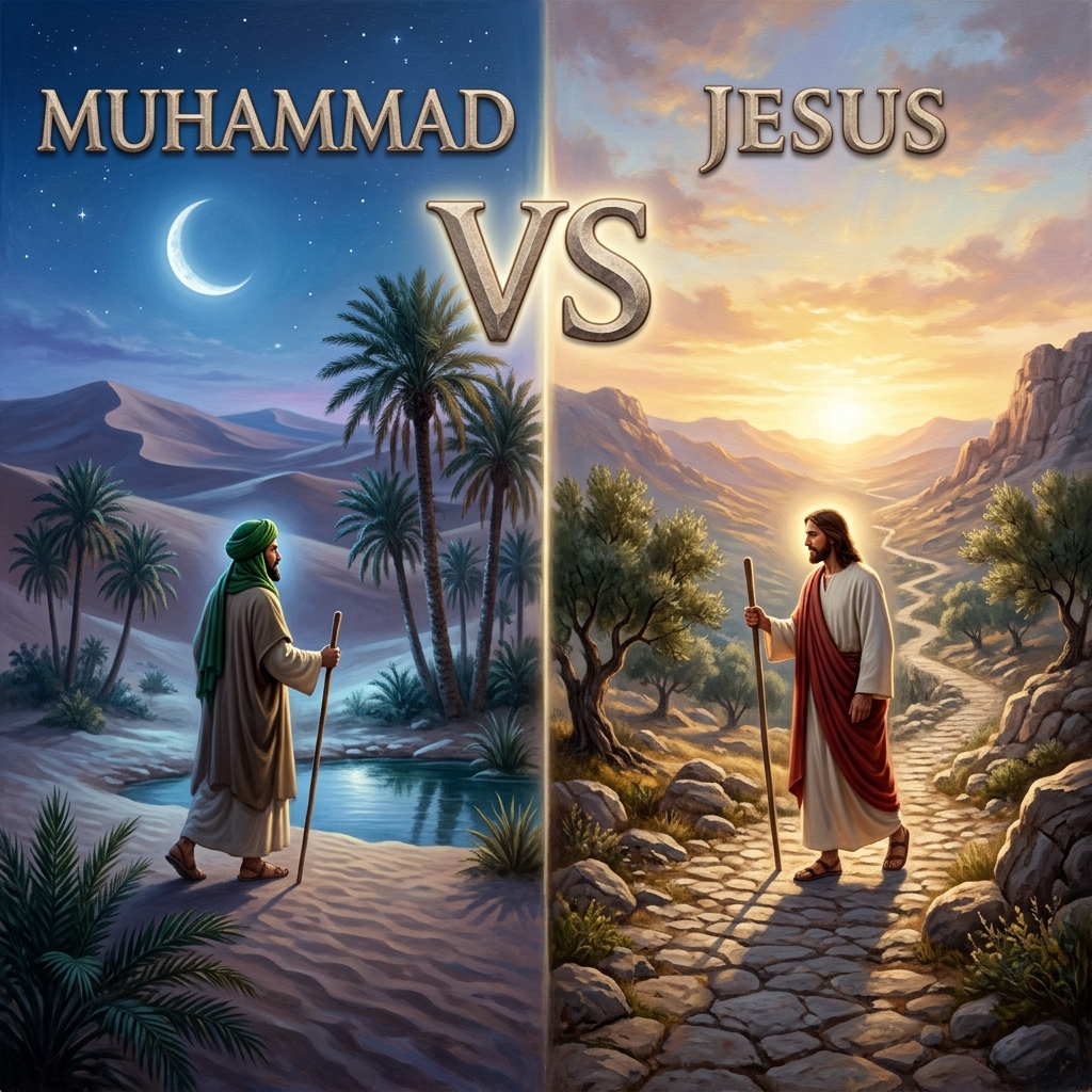 Muhammad vs. Jeesus: Kristillinen Vertailu title card