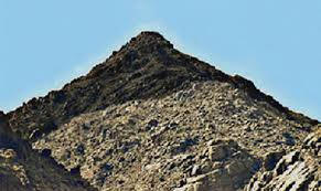 Blackened Peak of Mt Sinai